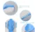 Cadita bebelusi Little Mom Angel Blue cu reductor detasabil ergonomic cu fixare in ventuze inclus, echipata cu manere antiderapante, Dop de scurgere, 88 x 51 x 22 cm
