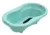 Cadita cu covoras antiderapant TOP Swedish green Rotho-babydesign