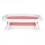 Cadita de baie cu dop de scurgere Ecotoys HA-B31 roz