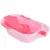 Cadita de baie cu reductor Cangaroo Larissa Pink 89 cm