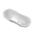 Cadita de baie cu scurgere Lorelli Classic Little Stars 100 cm Grey