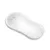 Cadita de baie cu scurgere Lorelli Classic Little Stars 84 cm White