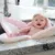 Cadita de plus si salteluta de joaca Lotus BloomingBath Roz