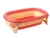 Cadita pliabila cu suprafata antiderapanta Little Mom Crown Pink