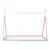 Cadru pat Tipi Childhome 90×200 cm lemn natural alb
