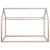 Cadru pat casuta Childhome 90×200 cm lemn natural
