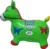 Calut de sarit gonflabil Novokids Jumping Donkey cu Sunete si lumini, Dimensiuni 55X50X25 cm, Pentru interior si exterior, Maxim 50 kg, Verde