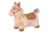 Calut gonflabil din plus pentru sarit Knorr Toys Beige include pompa de aer, husa moale detasabila din material textil, 63x26x52 cm, pana la 50 kg, 12 luni+
