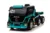 Camion electric pentru copii Mercedes XMX622B Blue, cu telecomanda 2.4G, doua motoare de 45W, baterie dubla de 12V7Ah, afisaj LCD, MP4, conectivitate Bluetooth, port MP3 si USB, dimensiune 143 x 72 x 67 cm