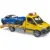 Camion transportator cu roadster Bruder Mercedes Benz Sprinter