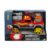 Camioneta cu Lumini si Sunete, Maxx Wheels, Rosu, 23 cm