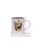 Cana cu catel Yorkie in relief
