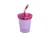 Cana cu pai Klean Kanteen Kid Cup 296 ml Crocus Petal