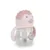 Cana cu pai din silicon Cangaroo 250 ml Brillo pink