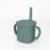 Cana cu pai si capac din silicon Coccorito Mint 180 ml