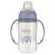 Cana de tranzitie cu duza silicon si manere Canpol 6 luni + 320 ml Albastru