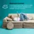 Canapea Premium Aesthetic Playset Modular spuma roz pudra
