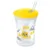 Canita cu pai Nuk Active Cup Yellow 230 ml