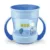 Canuta antivarsare cu manere NUK Mini Magic 160ml 6 luni + Albastra