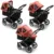 Capotina cu extensie plasa insecte Bugaboo Donkey sunrise red