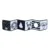 Carte cu diferite texturi fata verso pentru bebelusi Tiny Love Brokerage Black White Decor