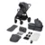 Carucior 2 in 1 Lionelo Layla , sarcina maxima 22 kg, cadru aluminiu, cu landou intarit si salteluta din spuma AirDots, reversibil, ventilatie 3D, accesorii, EN1888-1, gri
