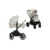 Carucior 2 in 1, Lionelo, Mika Plus, Cadru din aluminiu, Cu landou intarit si salteluta moale, Reversibil, Cu sistem de ventilatie 3D, Cu accesorii, Pana la 22 kg, Conform cu EN1888-1 EN1888-2, EN1466, Bej