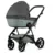 Carucior 2 in 1 Tutis Viva 5+ Sage 039 din piele ecologica, sezut reversibil, spatar reglabil, roti cu blocare, bara detasabila, accesorii incluse