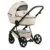 Carucior 2 in 1 Tutis Viva 5+ Vanila 086 din piele ecologica, sezut reversibil, spatar reglabil, roti cu blocare, bara detasabila, accesorii incluse