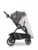 Carucior 2 in 1 pentru copii, Euro-Cart Crox, compus din doua piese distincte, cadrul de aluminiu, Roti mari, Scaun reversibil, capotina si husa de picioruse, cu Geanta si accesorii incluse, pana la 22 kg, Taupe