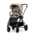 Carucior 2 in 1 pentru copii Lorelli Venice Beige, cadru din aluminiu, suspensii, sezut reversibil, geanta, greutate admisa 22 kg