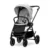 Carucior 2 in 1 pentru copii Lorelli Venice Grey, cadru din aluminiu, suspensii, sezut reversibil, geanta, greutate admisa 22 kg