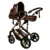 Carucior 2 in 1 reversibil X-2 0-36 luni Buf Boof Chocolate Gold