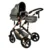 Carucior 2 in 1 reversibil X-2 0-36 luni Buf Boof Grey Gold