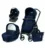 Carucior 3 in 1 Book 51 Rock Navy baza i-Size inclusa Peg Perego