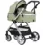 Carucior 3 in 1 pentru copii Chipolino Vista Basil, transformabil, cadru din aluminiu, sezut reversibil, maner reglabil, suspensii, husa de picioare, geanta, greutate suportata 22 kg