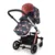 Carucior 3 in 1 pentru copii Cosatto Giggle Trail Pretty Flamingo, geanta de infasat, saculet pentru picioare, husa ploaie