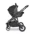 Carucior 3 in 1 pentru copii Lorelli Aria Grey, cosulet auto Aria Luxe 40-87 cm inclus, cadru din aluminiu, parte sport reversibila, multiple accesorii, greutate admisa 22 kg