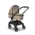 Carucior 3 in 1 pentru copii Lorelli Reya Maro cu maner reversibil, cadru din aluminiu, suspensii, maner pentru transport, greutate admisa 22 kg