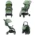 Carucior Leclerc Magic Fold Plus 2 in 1 green