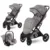 Carucior combinat 2 in 1 cu scaun auto Lorelli Storm 2021 Opaline Grey
