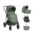 Carucior combinat 3 in 1 Kikka Boo Chiara 2026 Verde
