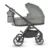Carucior modular 2 in 1 Coccolle Serry Moss Green, Suport de picioare reglabil, Suspensie, Huse pentru picioare, Geanta, Adaptoare, Bara de protectie si maner din piele ecologica, Greutate admisa 22 kg