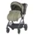 Carucior modular 3 in 1 Coccolle Lissia Moss green + Scoica auto iSize Coccolle Knox Anthracite