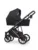 Carucior pentru copii 2 in 1 Riko Velar Magma Premium Line, cu suspensii, maner reglabil pe inaltime, geanta si accesorii incluse, pana la 22 kg, Negru