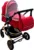 Carucior pentru copii Baby Care PRO 531 Rosu 2 in 1 Cu geanta bebe, Cadru Aluminiu Gold , Amortizoare, Roti din cauciuc plin, Spatar reglabil 3 trepte, Plasa insecte