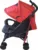 Carucior pentru copii Baby Care Pro 803B Rosu cu imprimeu, pliere tip umbrela, Sport, Spatar reglabil in 7 trepte, Pozitie somn, Amortizoare, Cadru din aluminiu