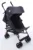 Carucior pentru copii Buf Boof sport S120 gri cu spatar reglabil
