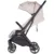 Carucior pentru copii Chipolino Diamond tiramisu, Cadru aluminiu, Spatar reglabil, suport picioare reglabil, Suspensii, greutate suportata 22 kg