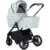 Carucior pentru copii Chipolino Encanto 3 in 1 basil cu spatar reglabil, suspensii, bara detasabila, suport piciare ajustabil, maner reglabil si accesorii